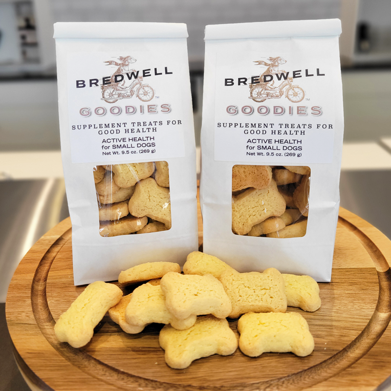 Bredwell Goodies - Active Health Treats - Small Dogs | Two
