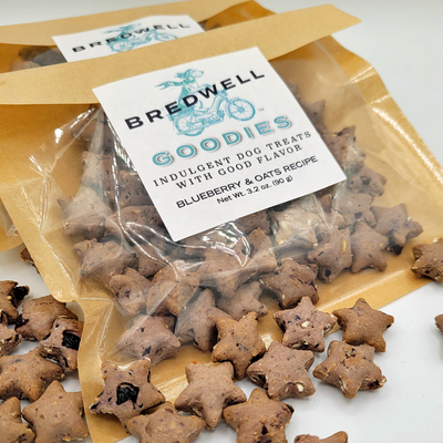 Bredwell Goodies - Blueberry & Oats Dog Treats (3.2 oz)