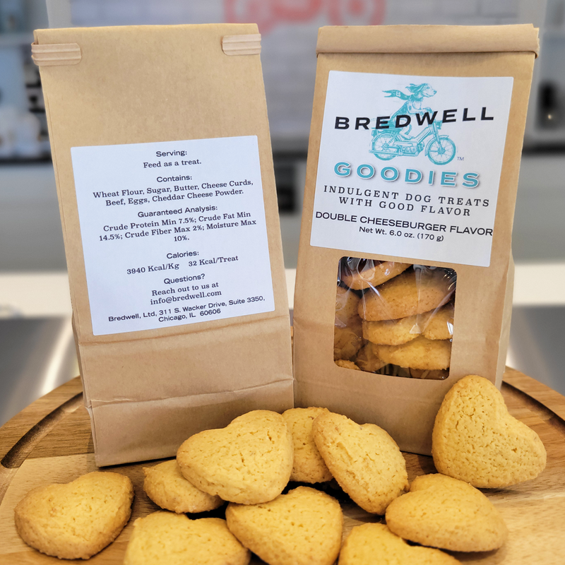 Bredwell Goodies - Indulgent Treats - Double Cheeseburger (6 oz) | Label