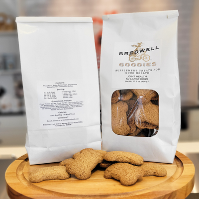 Bredwell Goodies - Joint Health Treats - Large Dogs | Label
