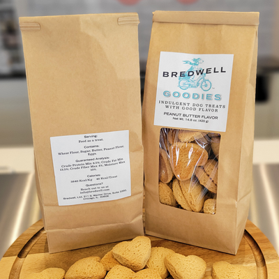 Bredwell Goodies - Indulgent Treats - Peanut Butter | Label