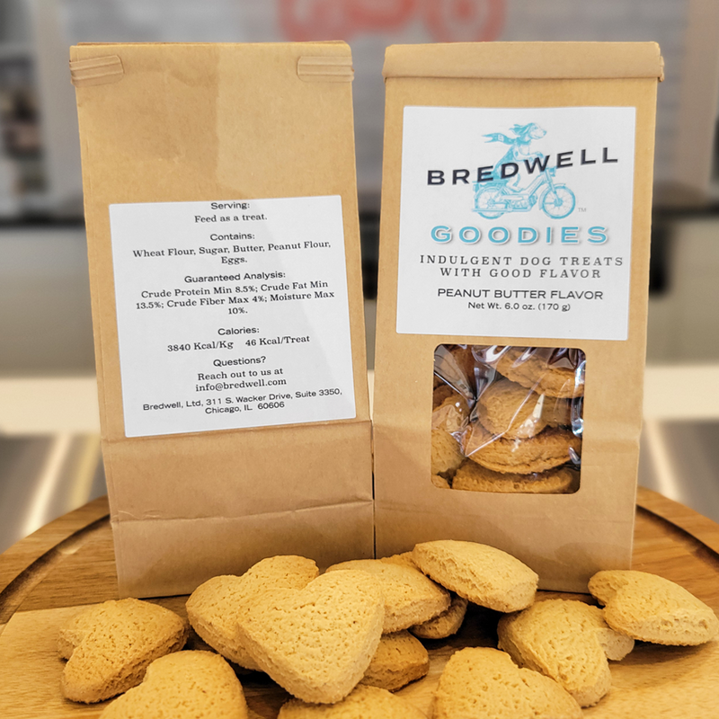 Bredwell Goodies - Indulgent Treats - Peanut Butter (6 oz) | Label