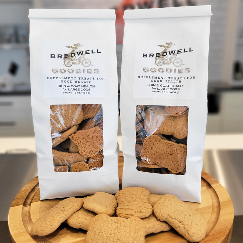 Bredwell Goodies - Skin Coat Treats - Large Dogs | Two