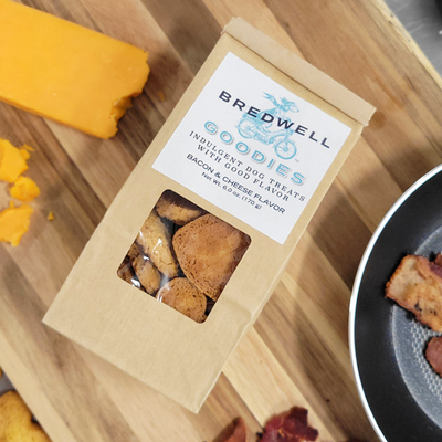 Bredwell Goodies - Indulgent Treats - Bacon Cheese (6 oz) | Top