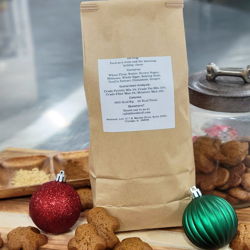 Bredwell Goodies - Holiday Treats - Gingerbread (16.5 oz) | Ingredients Label